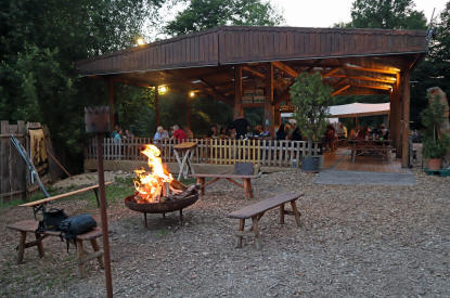 Biergarten im StauferWald zu Göppingen