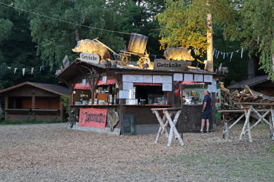 Biergarten im StauferWald zu Göppingen