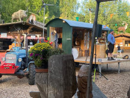 Fidelius Waldvogel im StauferWald Biergarten Göppingen