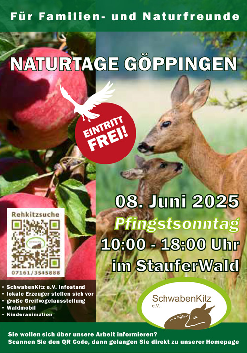 5. Familien- und Naturtage Göppingen/Stauferpark - freier Eintritt